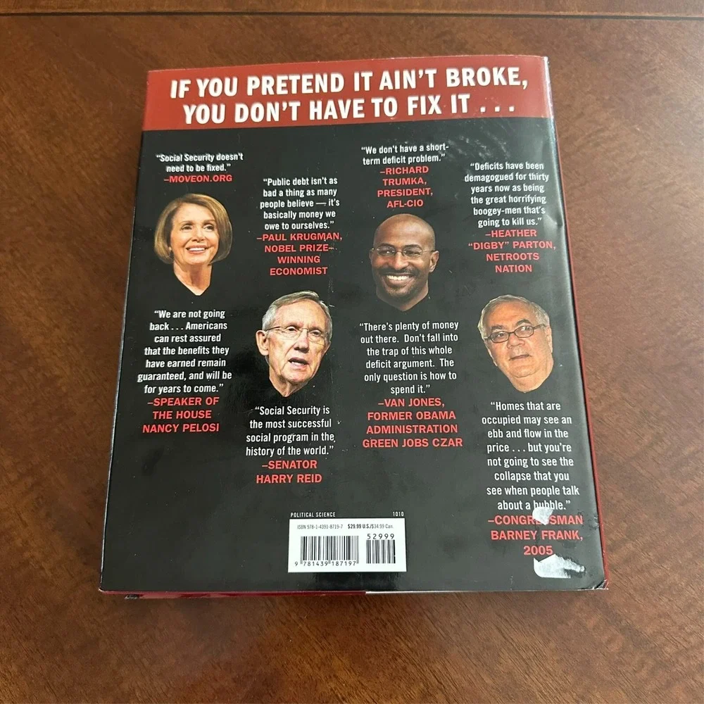Glenn Beck Autographed Broke The Plan to Restore Our Trust Truth and Treasure
